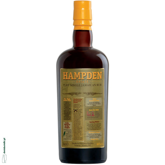 HAMPDEN ESTATE JAMAICAN RUM 8YO 46% 0,7