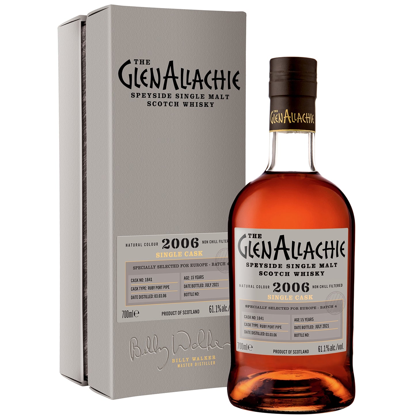 GLENALLACHIE 2006 61,1% CASK 1841 0,7L