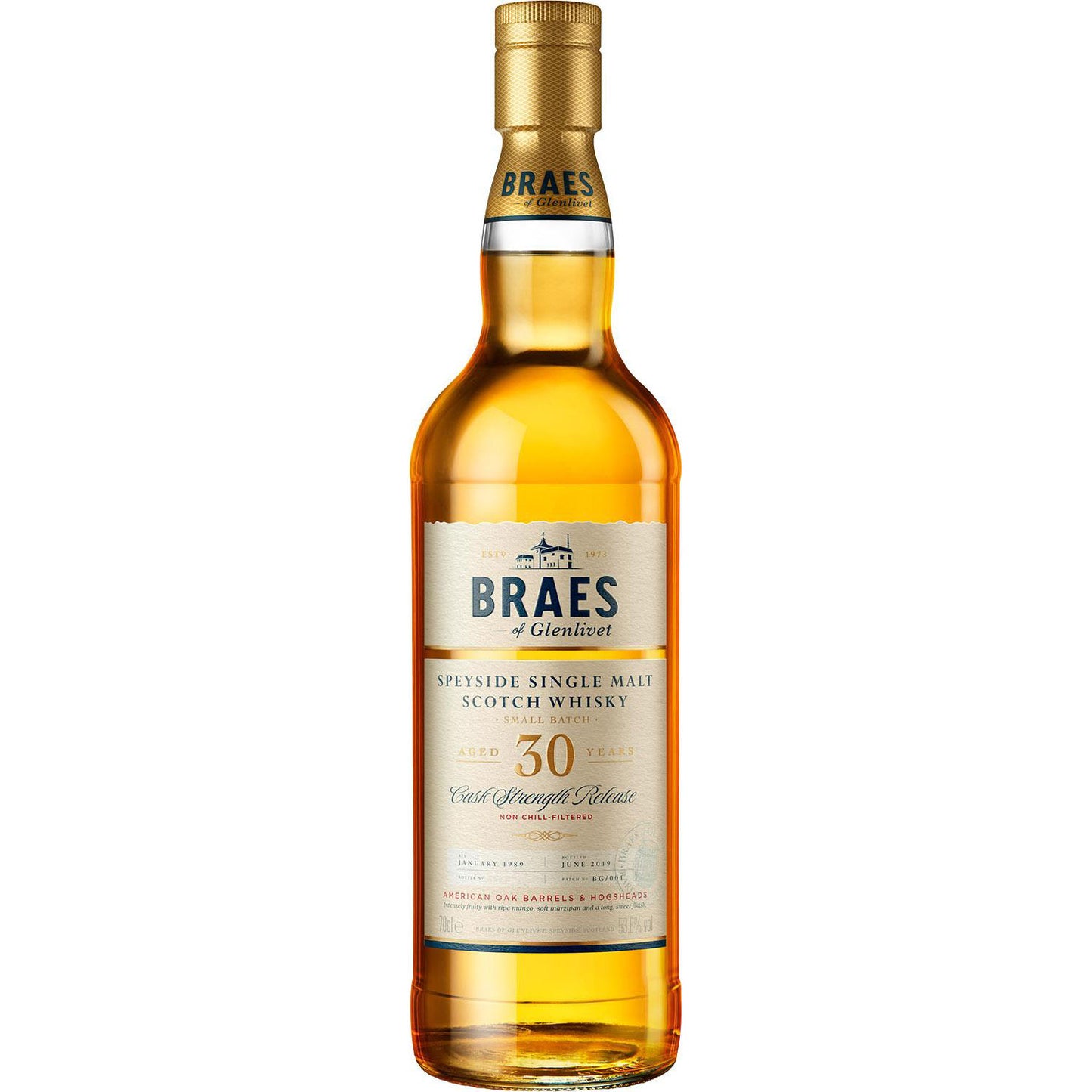 Braes Of Glenlivet 30Yo 0,7 53%