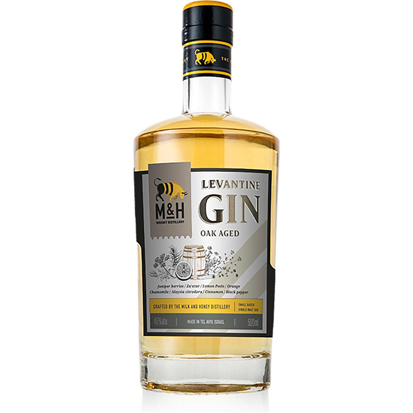 M&H Oak Aged Levanitne Gin 0,7 46%