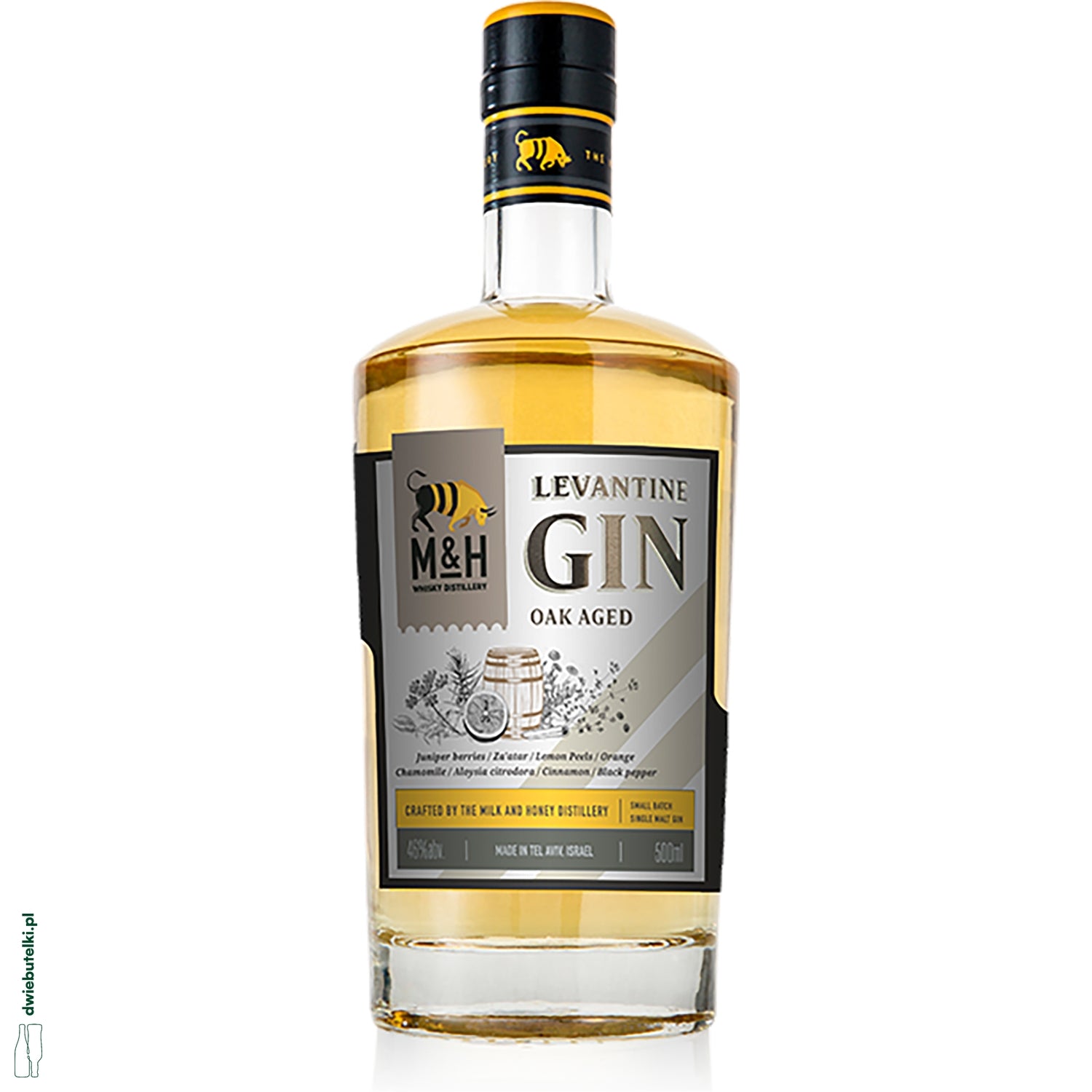 M&H OAK AGED LEVANITNE GIN 0,7 46%