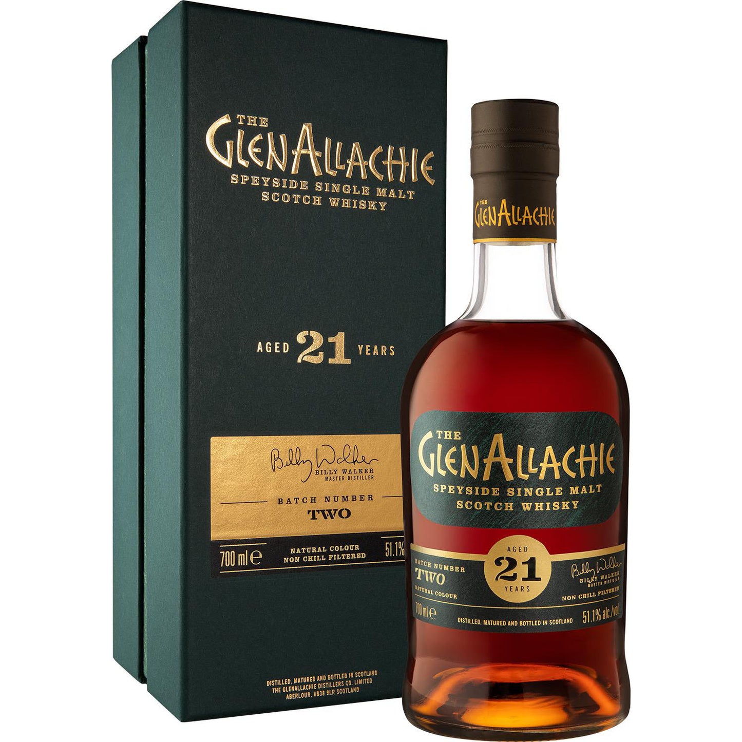 Glenallachie 21Yo Batch 2 51,1% 0,7L