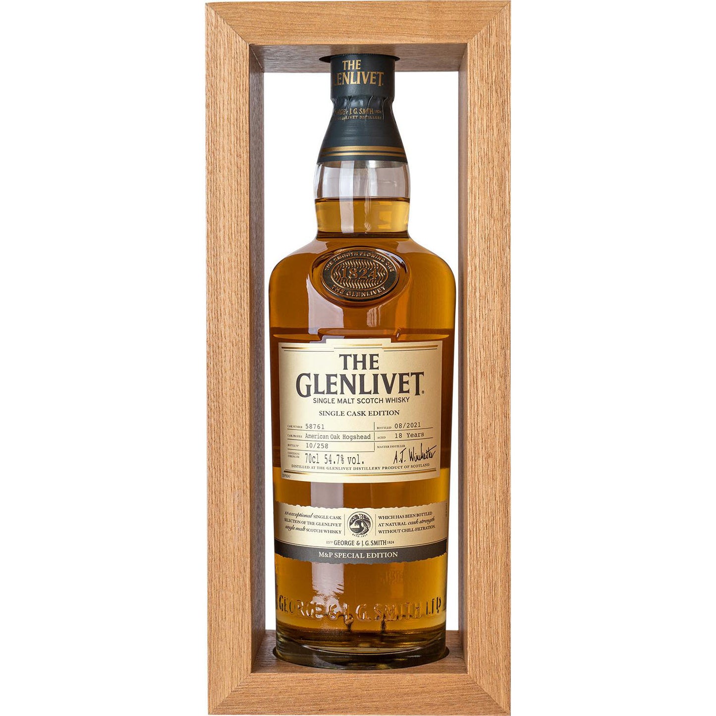 The Glenlivet 18 Yo 0,7L Single Cask M&P Special Edition