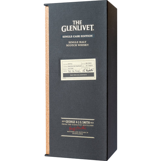 THE GLENLIVET 18YO M&P CASK