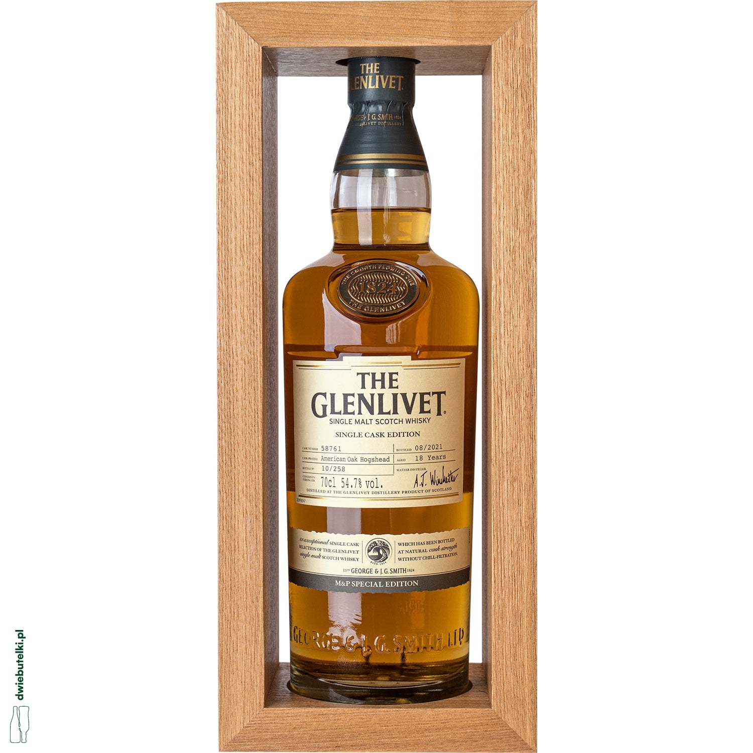 THE GLENLIVET 18YO M&P CASK