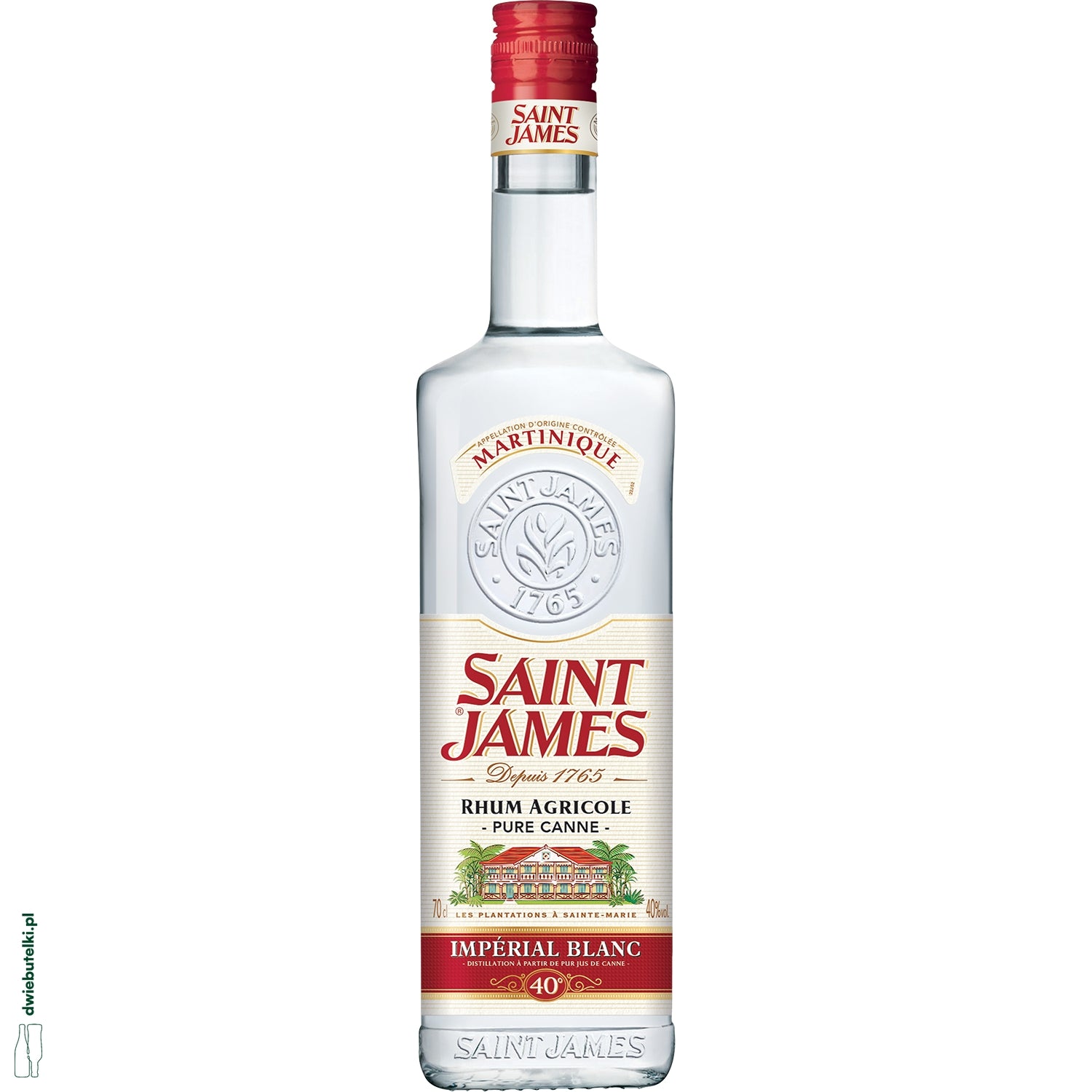 ST JAMES WHITE 40% 0,7 RUM