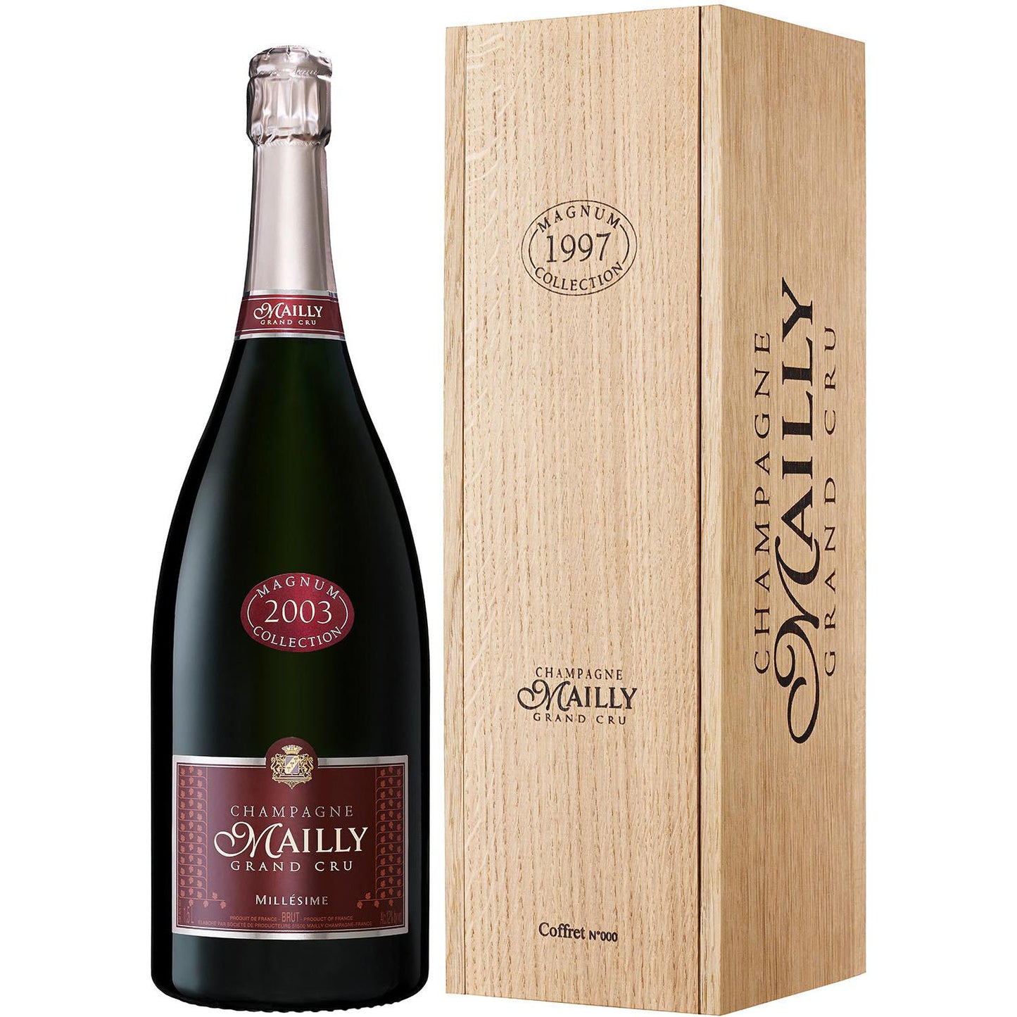 Mailly Millesime Collection 2003 1,5L Skrzynka