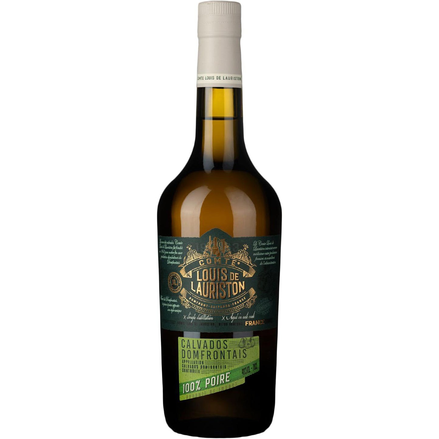 Calvados 100% Poire Louis Lauriston 0,7L 40%