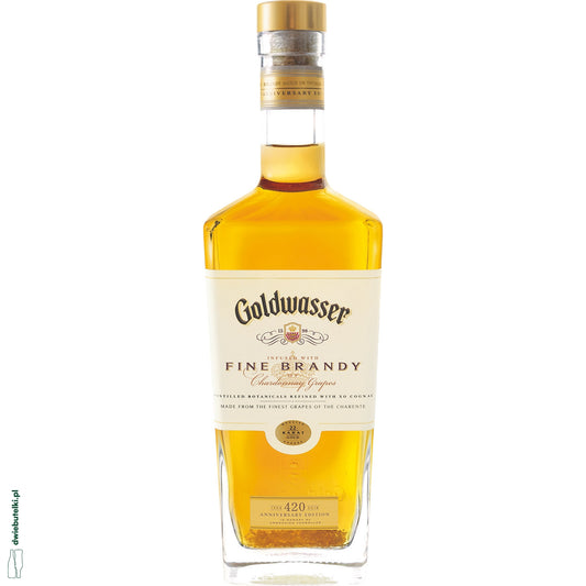 GOLDWASSER INFUSED WITH FINE BRANDY OF CHARDONNAY GRAPES 0,7
