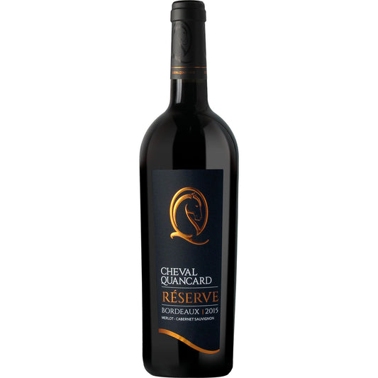 BORDEAUX RESERVE MERLOT/CABERNET 2020 0, SAUVIGON CHEVAL QUNCARD 2020