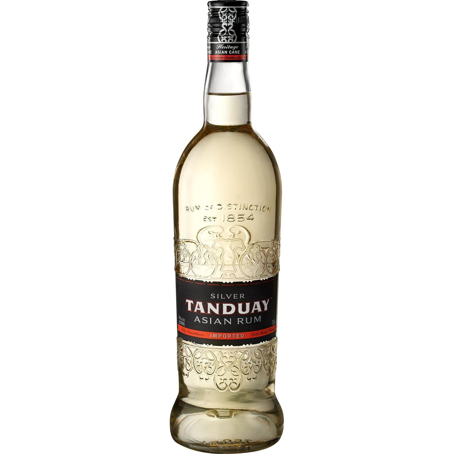 Tanduay Silver Asian Rum 0,7L 40% Tuba