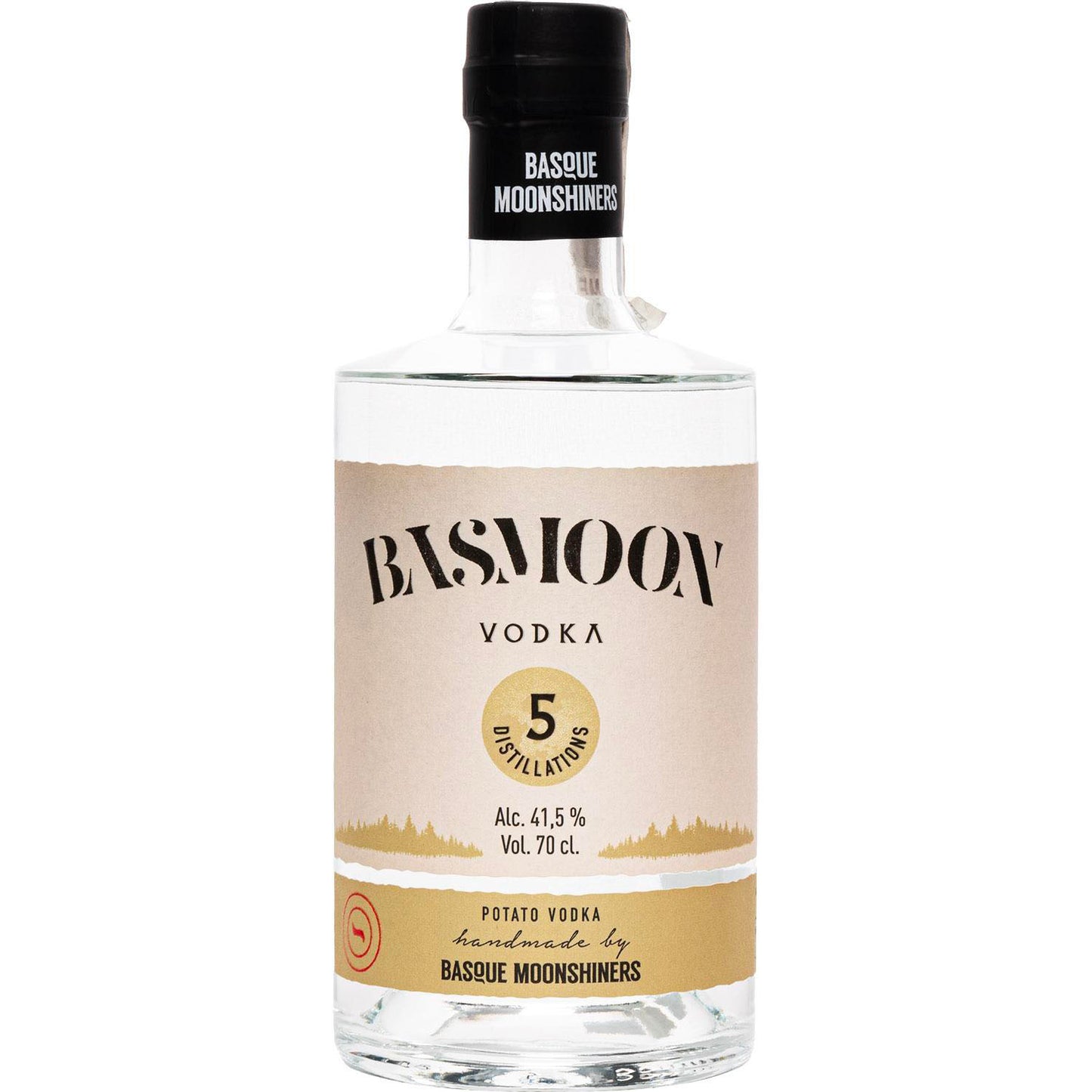 Basmoon Vodka 0,7L Goły 41,5%