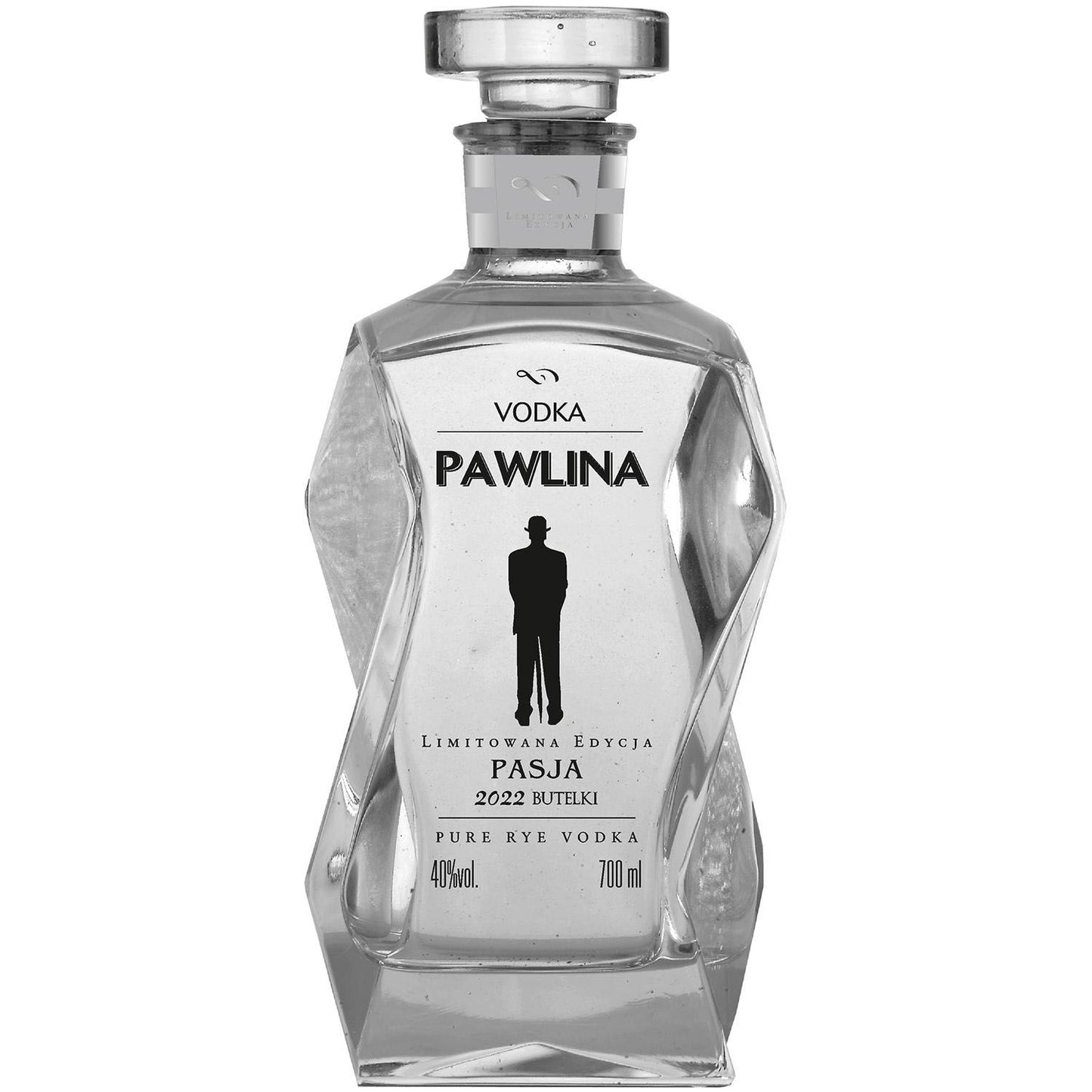 Pawlina Vodka 0,7 Karafka Limited Pasja