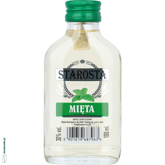 STAROSTA MIĘTA 0,1L 30%