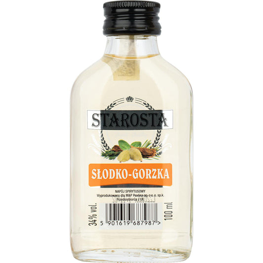 Starosta Słodko-Gorzka 0,1L 34%