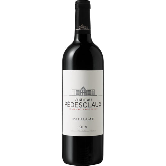 CHATEAU PEDESCLAUX PAUILLAC 2018 0,75 5TH GCC
