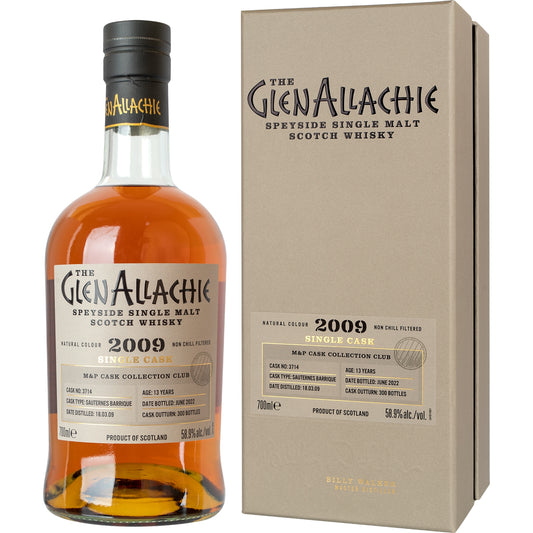 GLENALLACHIE 2009 58,9% M&P CASK 3714 0,7L