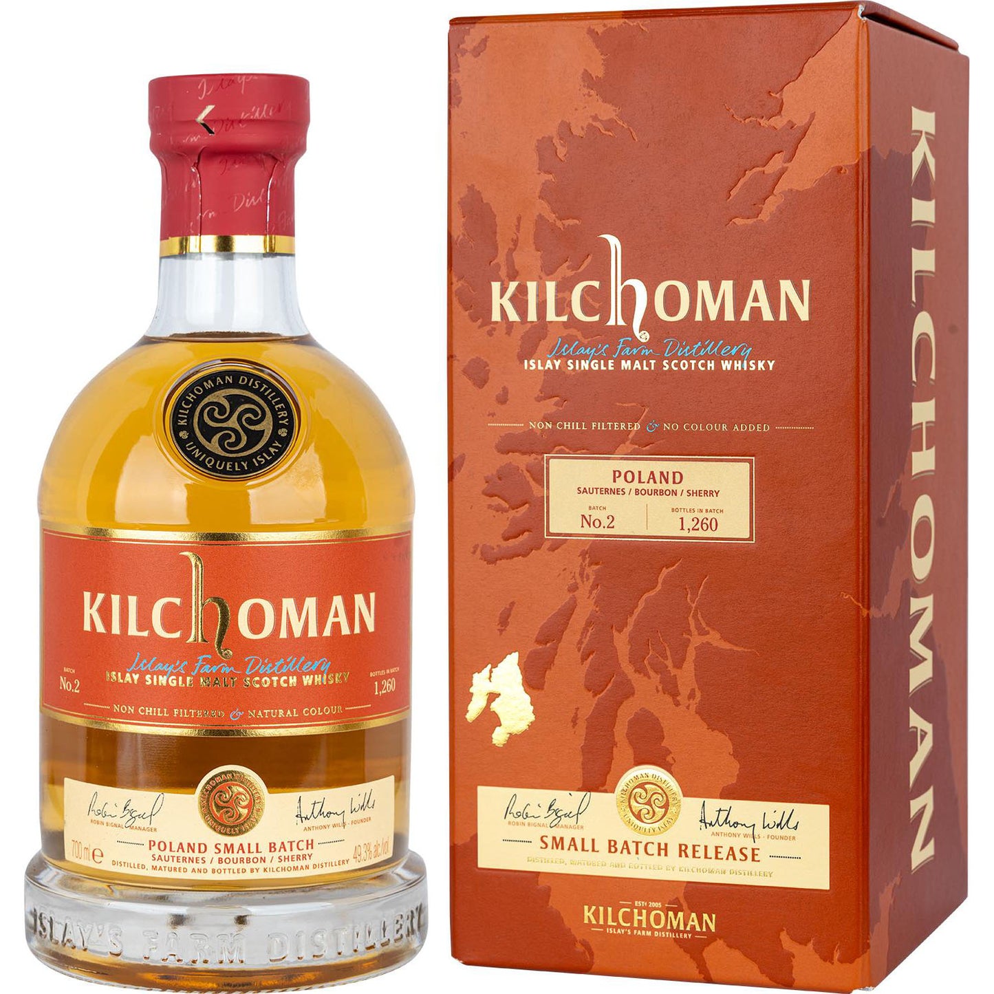 Kilchoman Sauternes Poland Small Batch 2 0,7