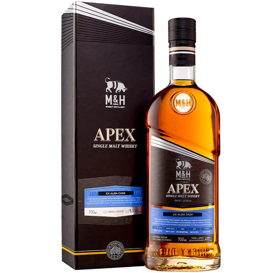 M&H Apex Ex-Alba Cask Single Malt 0,7 53,4%