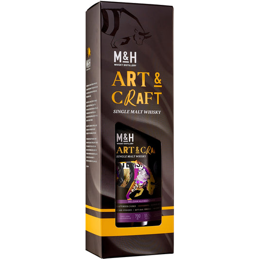 M&H ARTS&CRAFTS BEER BELGIAN SINGLE MALT 0,7 55,1%
