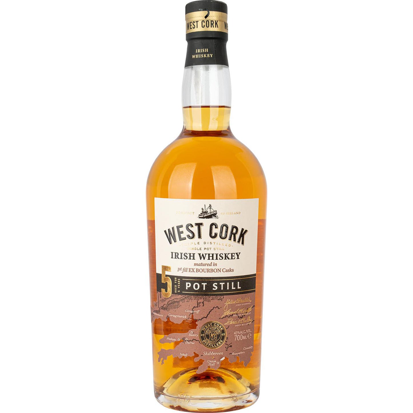 West Cork Pot Still 5Yo 0,7 43%