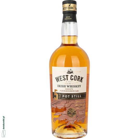 WEST CORK POT STILL 5YO 0,7 43%