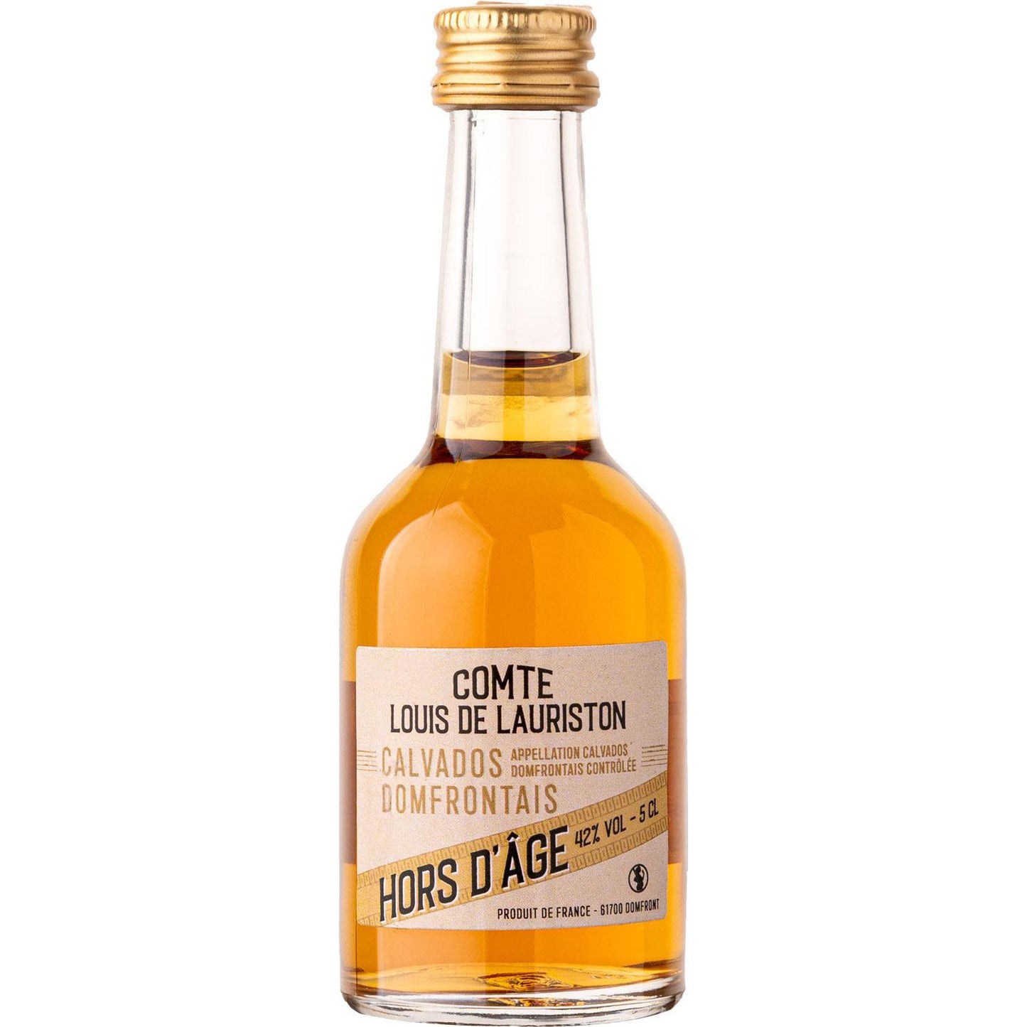 Calvados Mini Hors D'Age Louis Lauris 5Cl