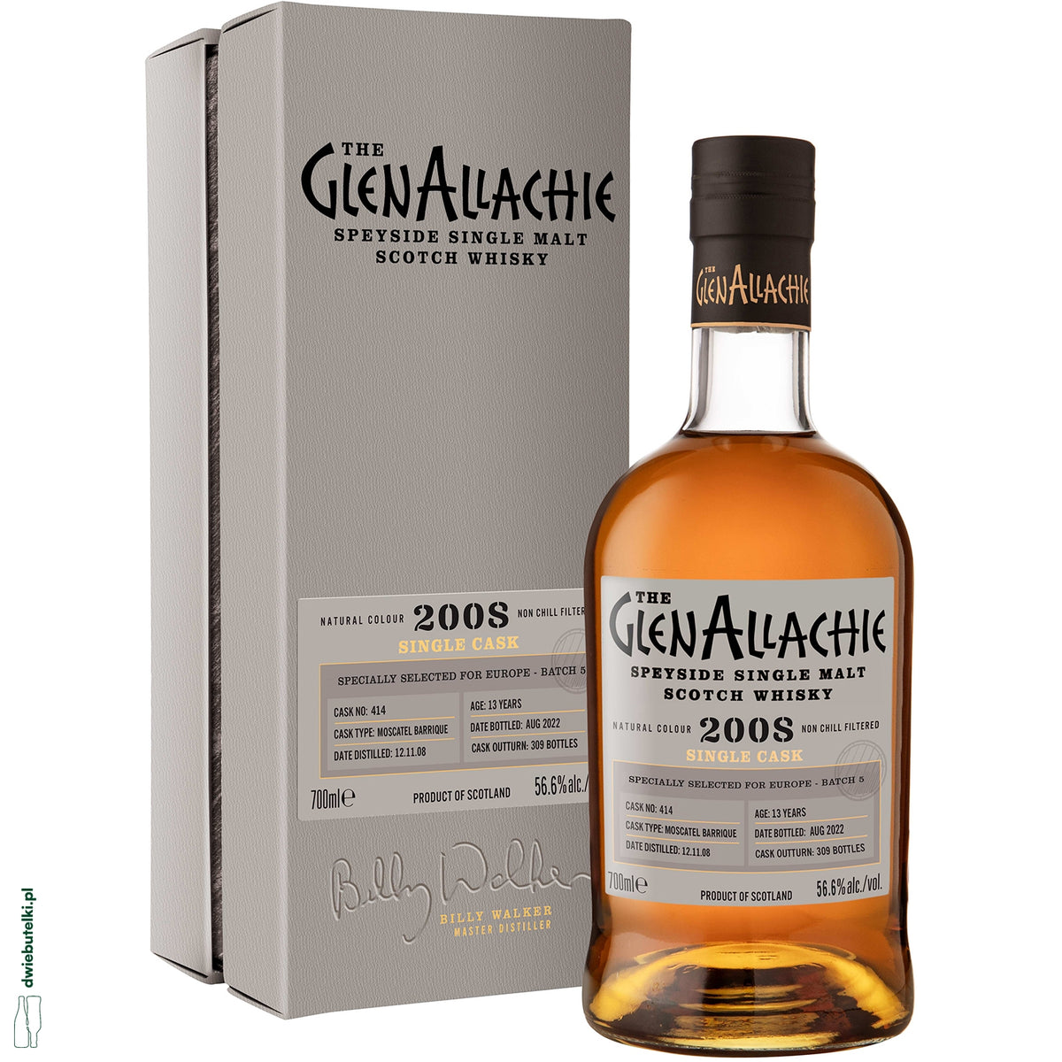 GLENALLACHIE 2008 56,6% CASK 414 0,7L