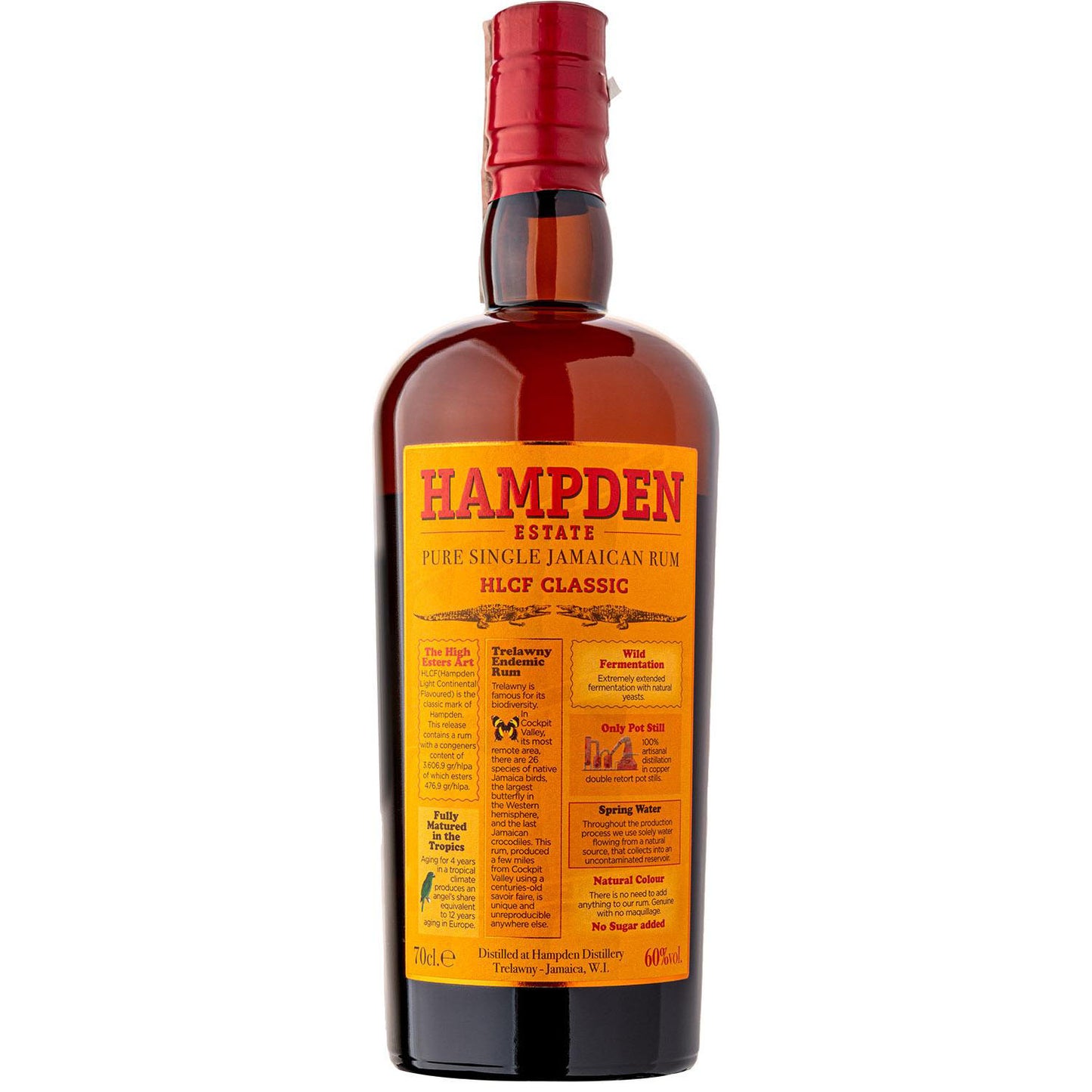 Hampden Est Hlcf Classic Jamaican Rum 60% 0,7