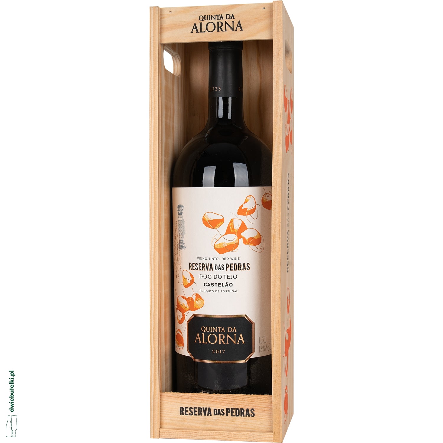 QUINTA DA ALORNA RESERVA DAS PEDRAS CASTELAO 2017 1,5L SKRZ