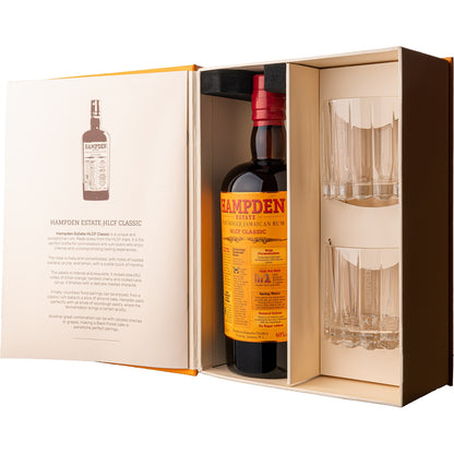 HAMPDEN HLCF CLASSIC RUM 60% 0,7 + SZKLANKI