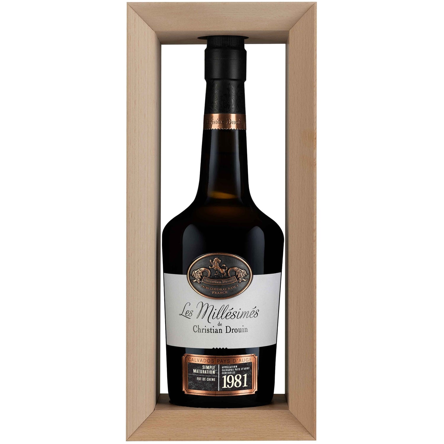 CALVADOS DROUIN MILLESIME 1982 KARTONIK