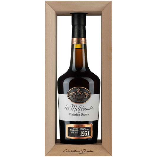 CALVADOS DROUIN MILLESIME 1962 KARTONIK