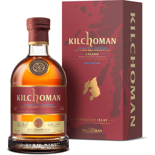 Kilchoman Single Malt Casado 0,7 46% Kartonik