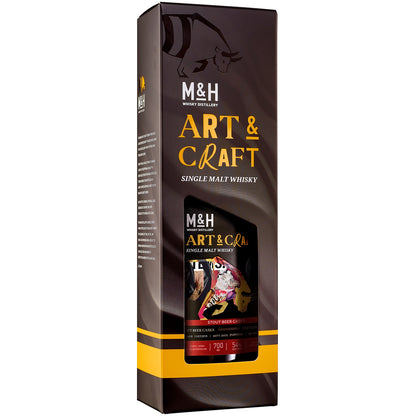 M&H ARTS&CRAFTS STOUT BEER SINGLE MALT 0,7 54%