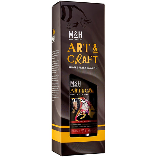 M&H ARTS&CRAFTS STOUT BEER SINGLE MALT 0,7 54%