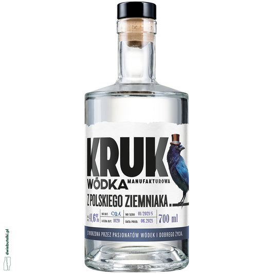 KRUK WÓDKA Z POLSKIEGO ZIEMNIAKA 0,5 41,6% GOŁA