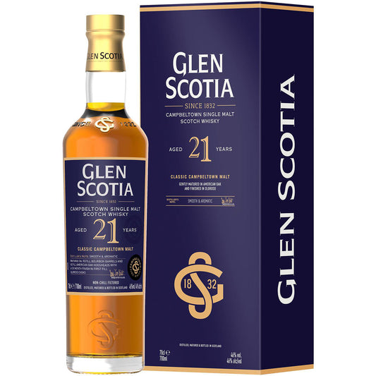 Glen Scotia 21 Yo Single Malt 0,7L 46% Kartonik