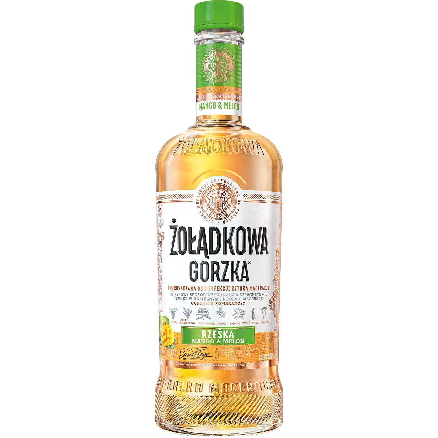 Żołądkowa Gorzka Mango Melon 0,5 28%