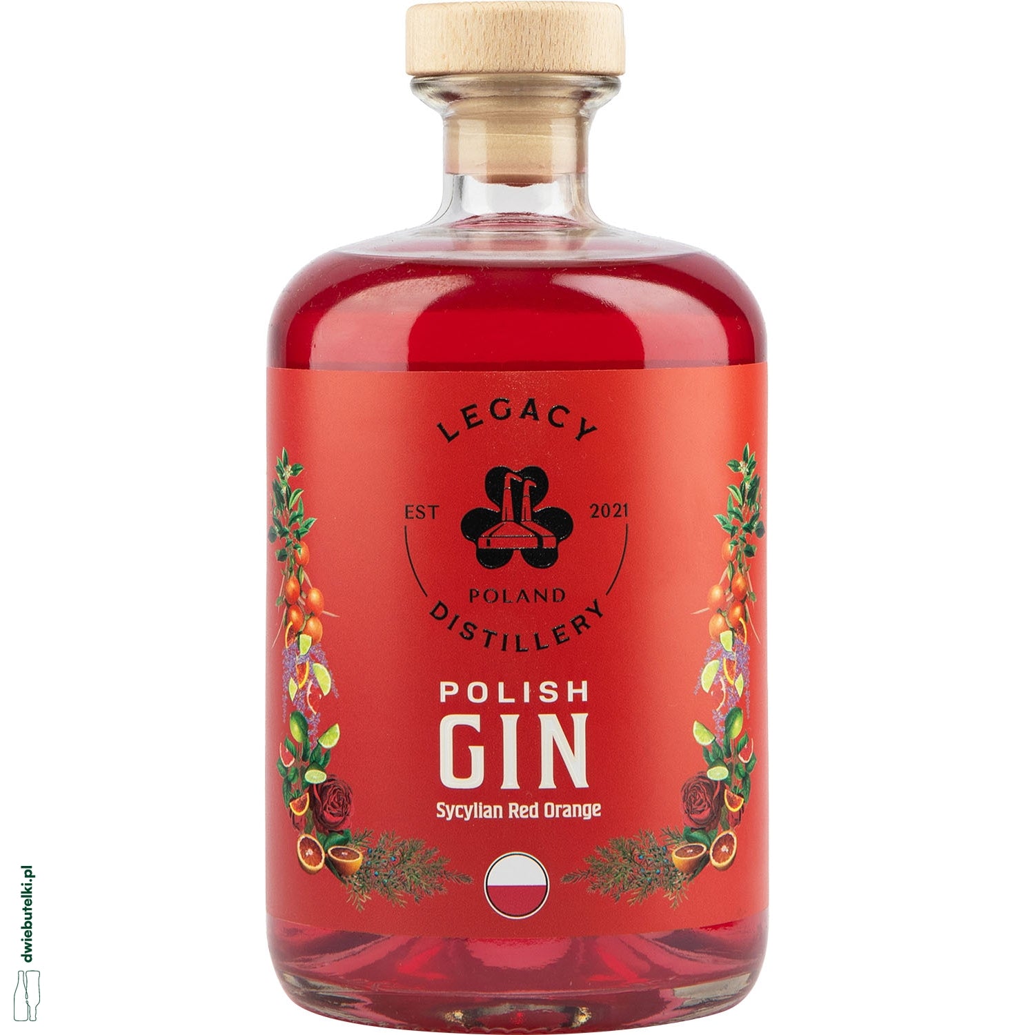 LEGACY POLISH DRY GIN RED ORANGE 0,7 42%