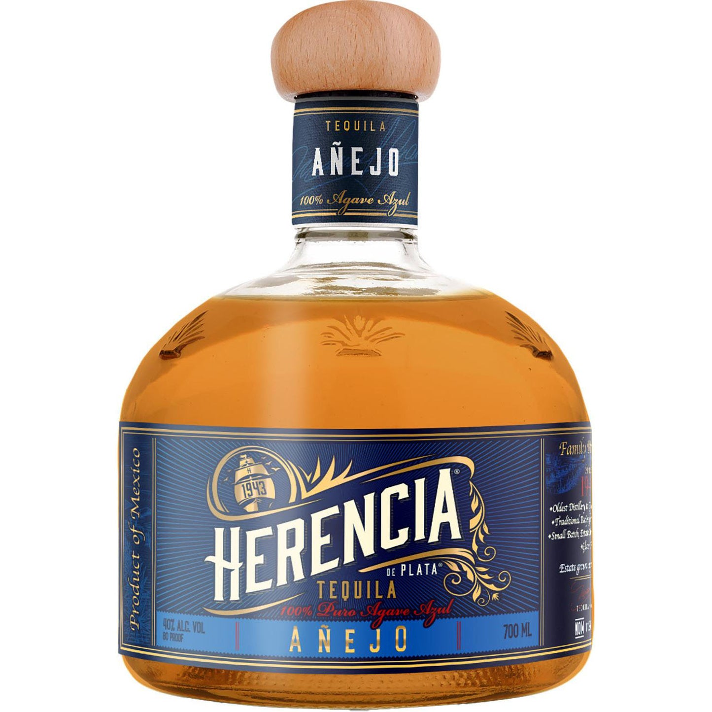 Tequila Herencia Anejo 0,7L 38%