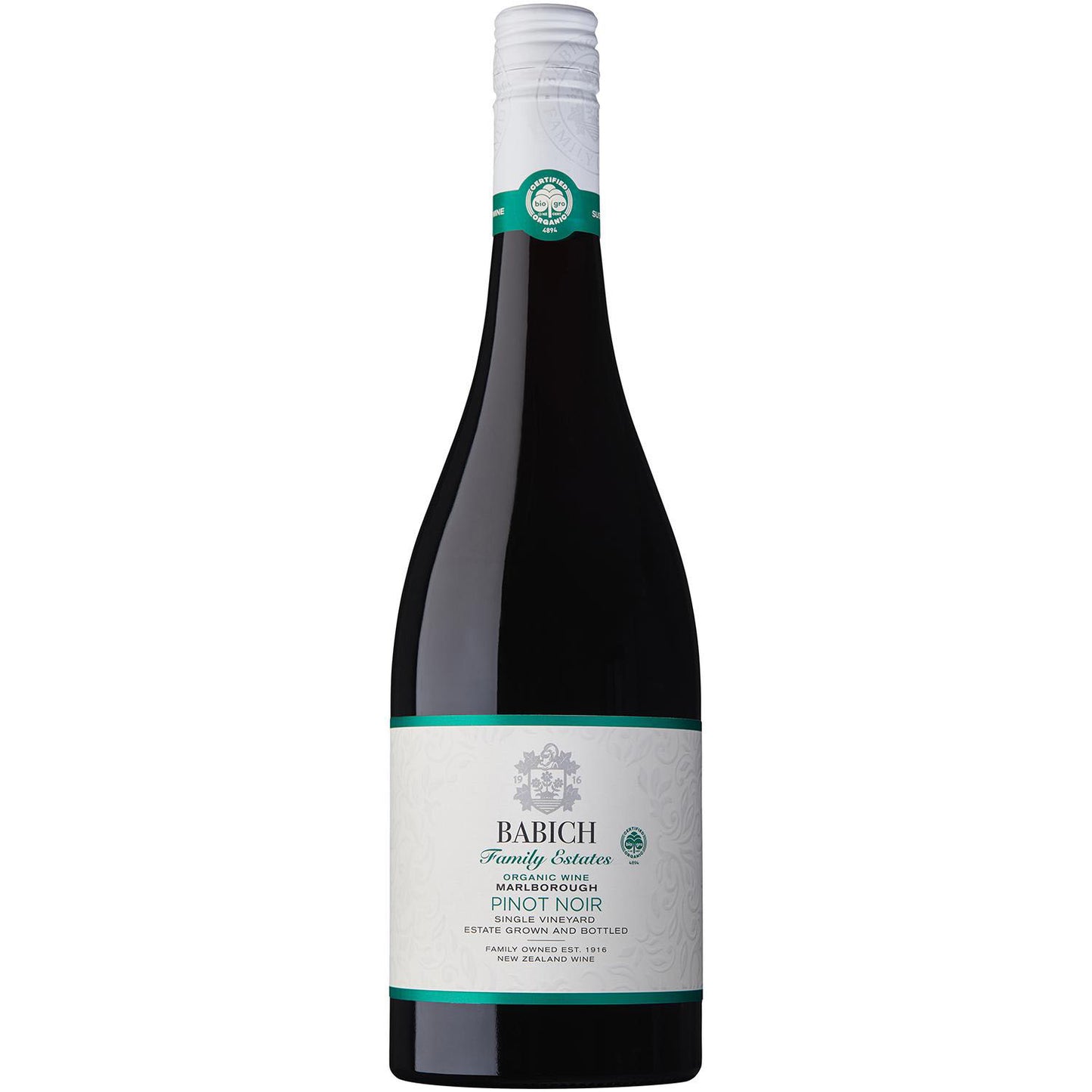 Babich Family Estates Pinot Noir 0,75 14% 2019 Organic