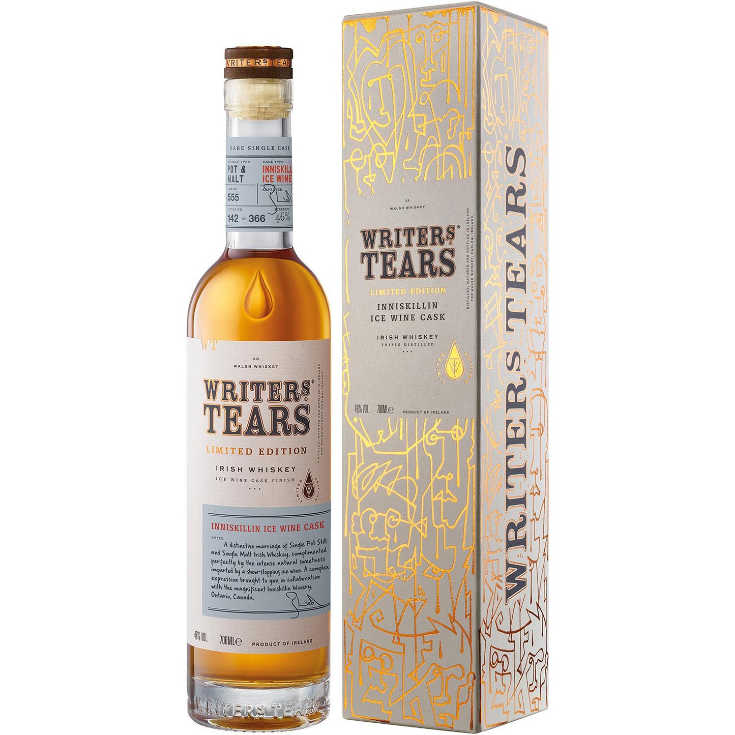 Writers Tears Inniskillin Ice Wine Cask 0,7L 46% Kartonik