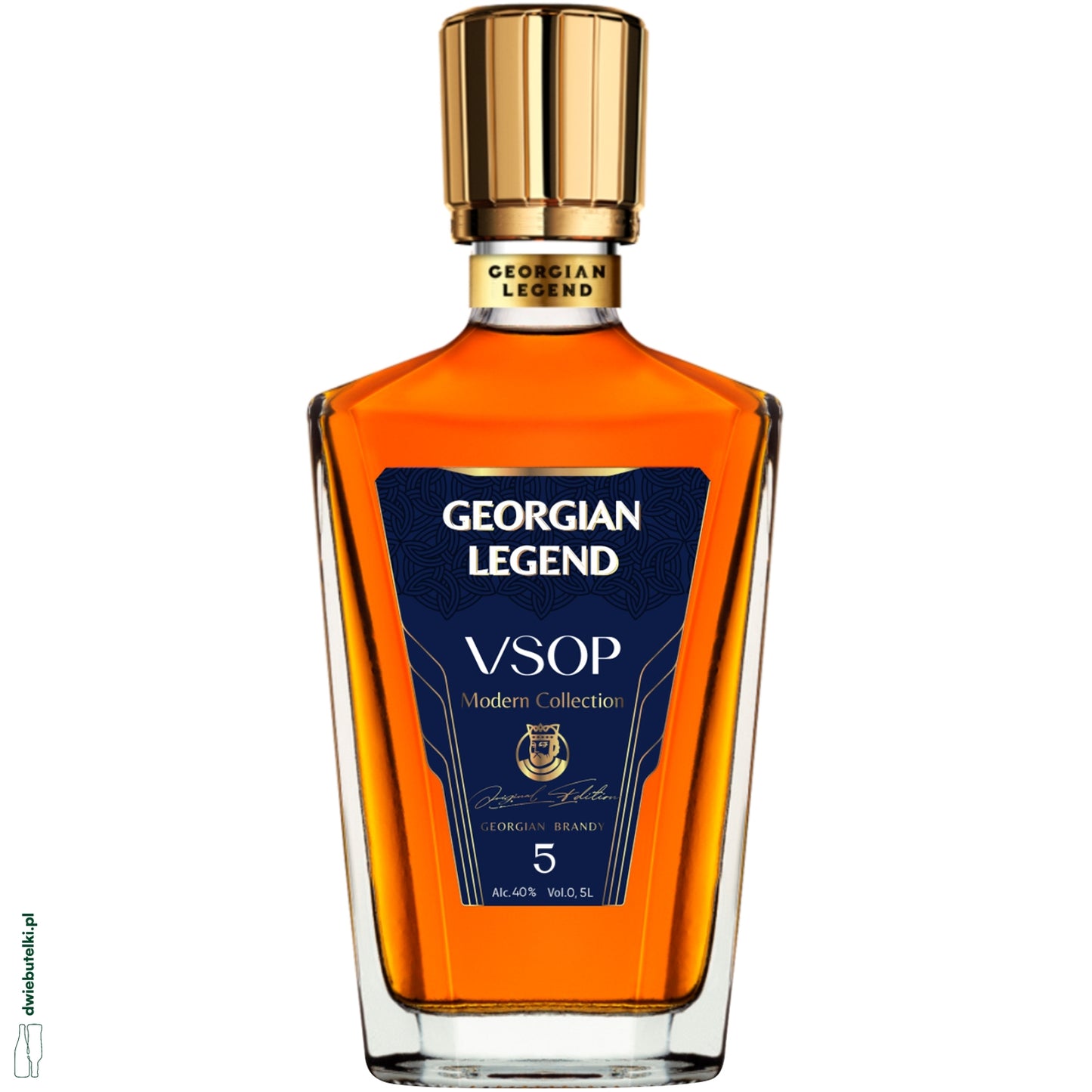 GEORGIAN LEGEND MODERN COLLECTION VSOP 5 YEARS 40% BRANDY 0,5L