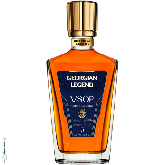 GEORGIAN LEGEND MODERN COLLECTION VSOP 5 YEARS 40% BRANDY 0,5L