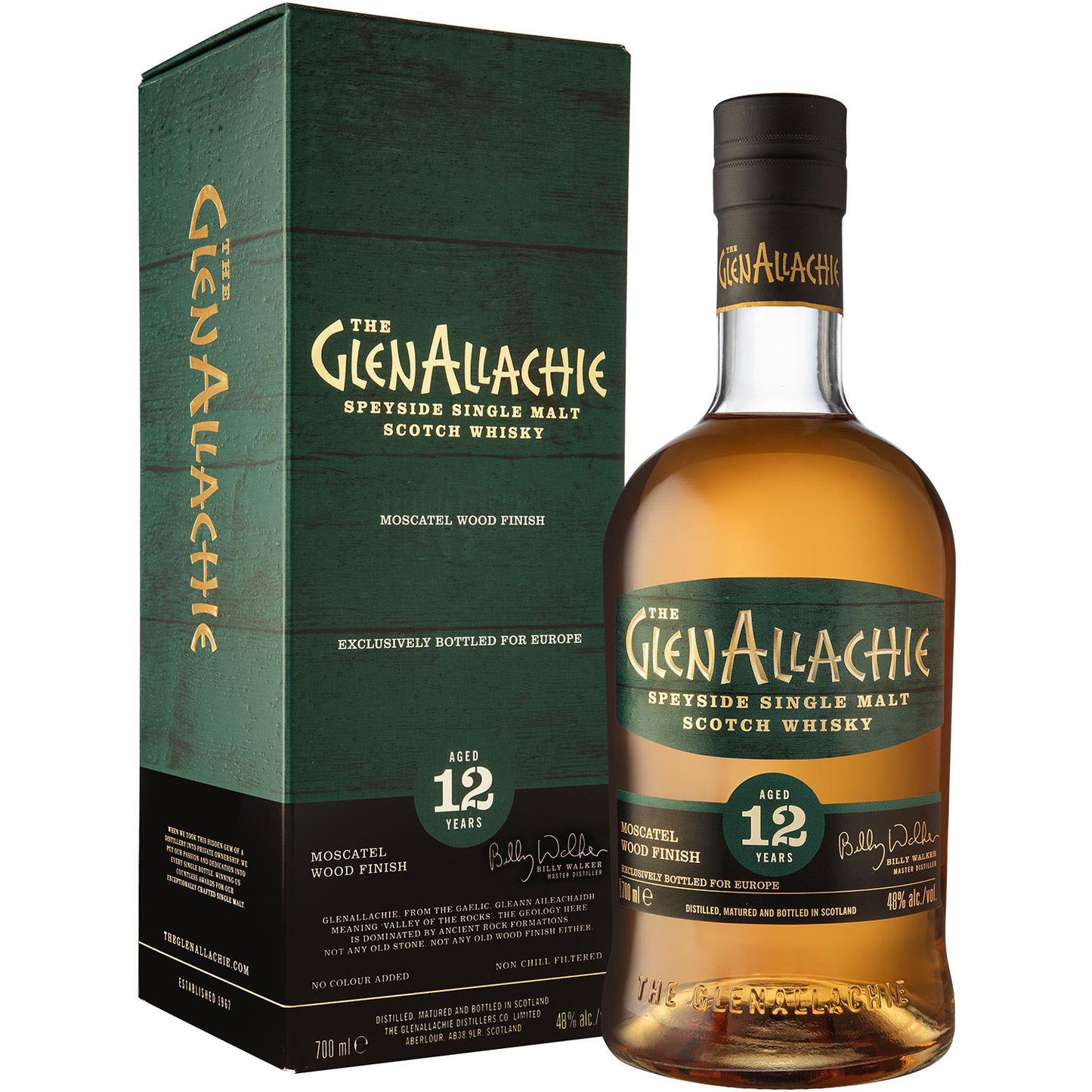 Glenallachie 12Yo 48% 0,7L Moscatel Kartonik