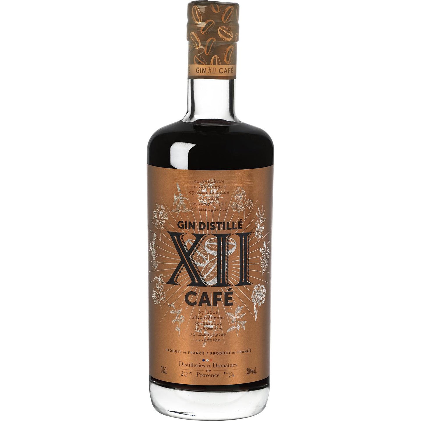 Gin Xii Cafe 0,7L 38% Goly