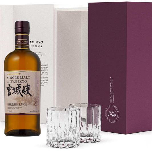 Nikka Miyagikyo Single Malt + 2 Szklanki