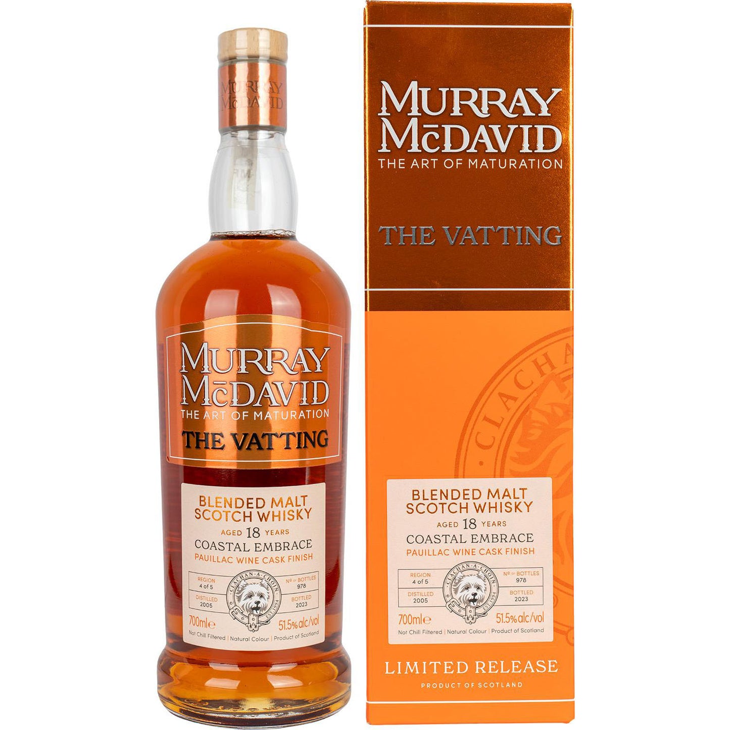 Mmd Coastal Embrace 18Yo 51,5% 0,7L