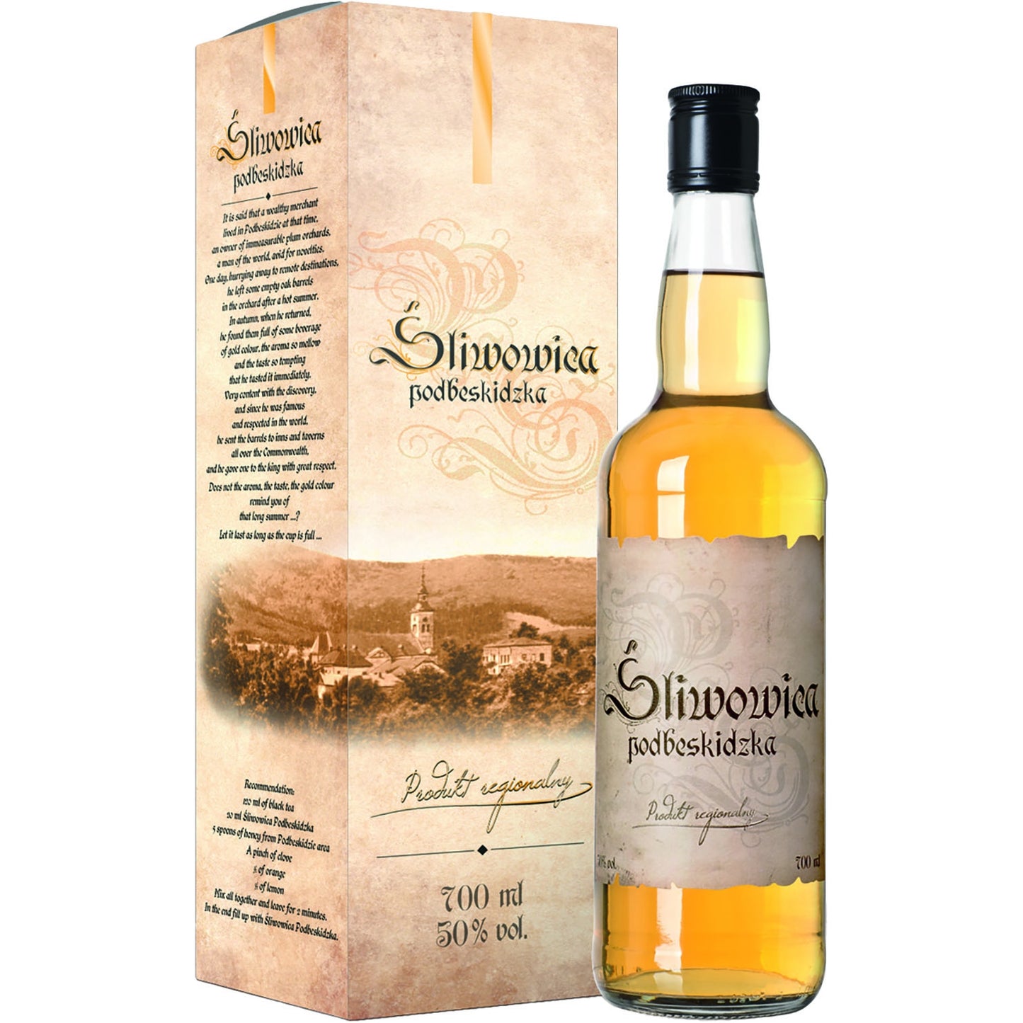 ŚLIWOWICA PODBESKIDZKA 0,7L KARTONIK 50%